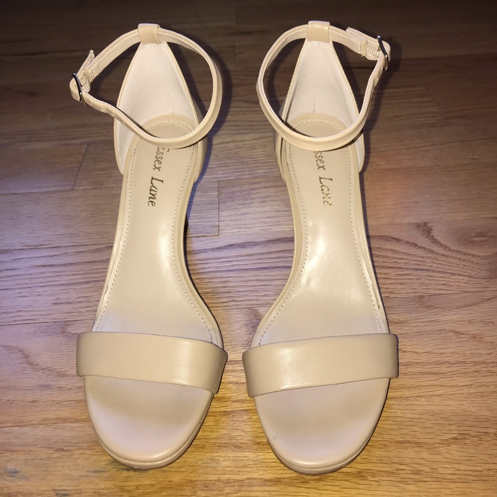 Essex Lane Nude Heels